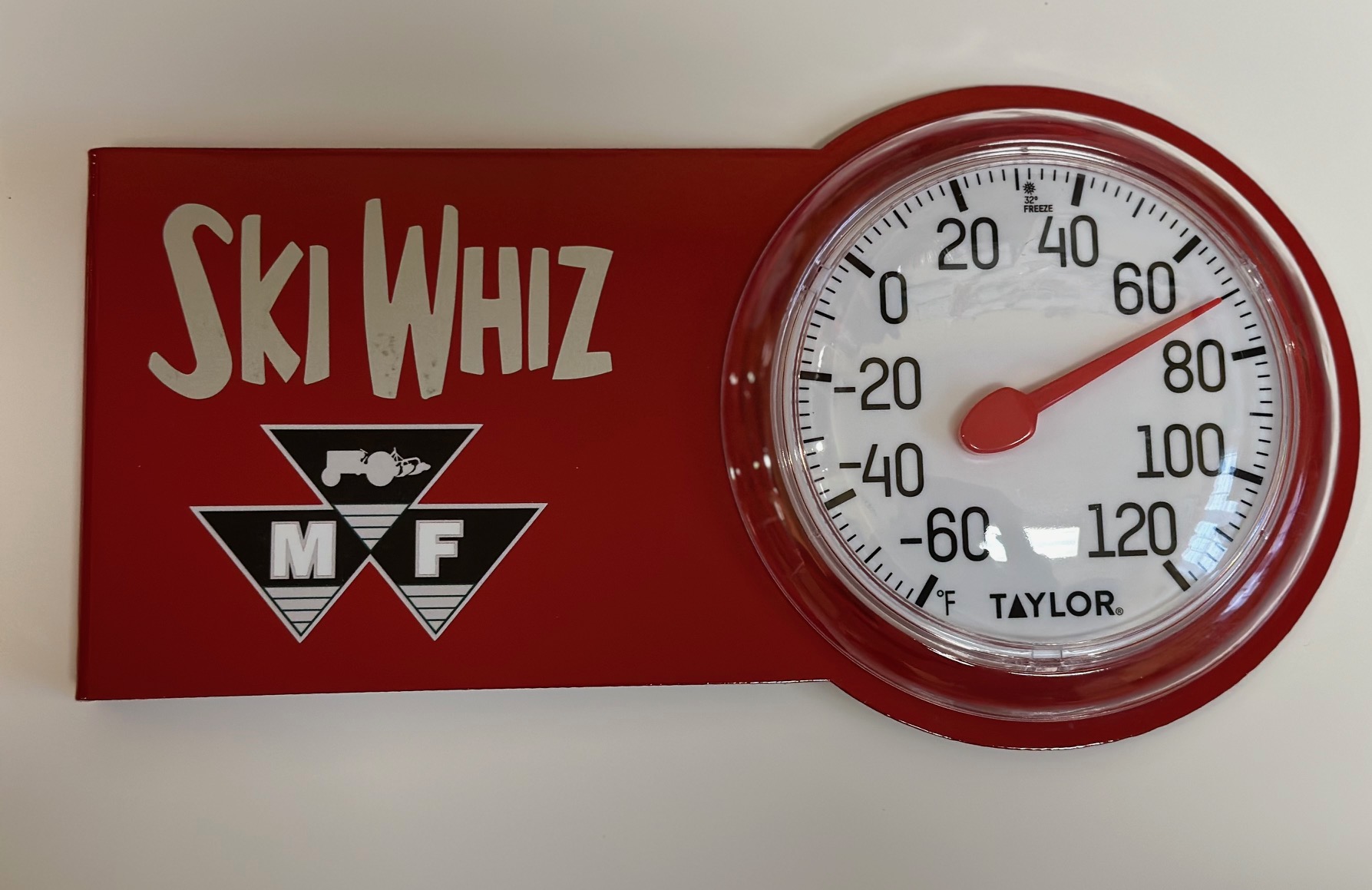 Metal thermometer with your favorite logo